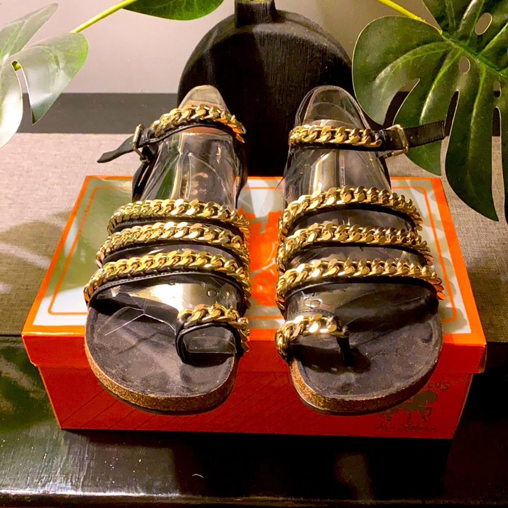 Sam Edelman Gladiator “Like” Leather  Sandals